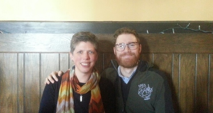 Me with Simon Greenland-Smith at the Dalhousie University Club Pub.